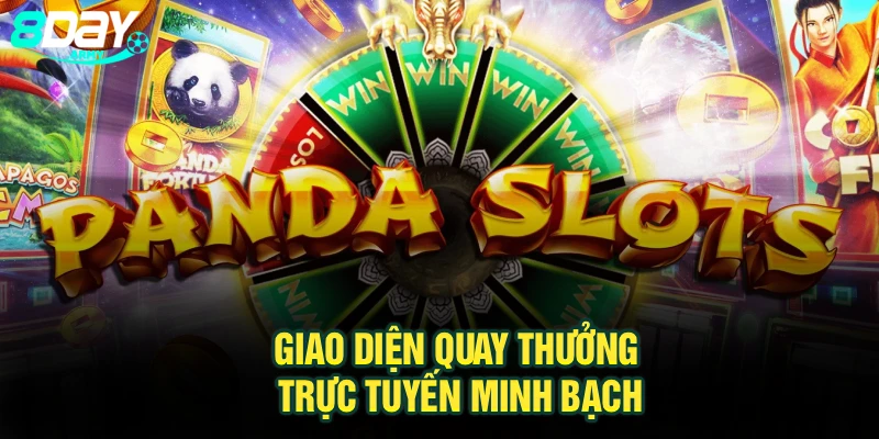 Giao diện quay thưởng trực tuyến minh bạch